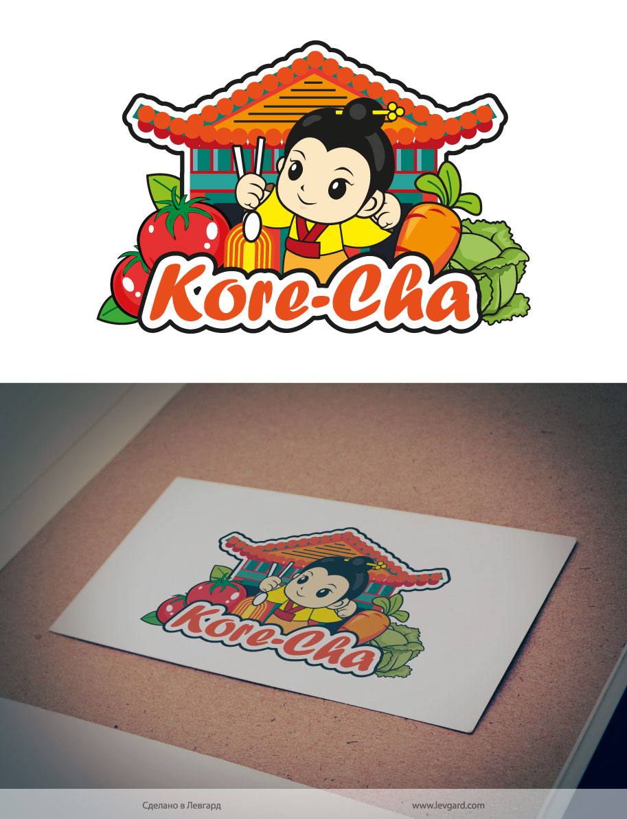 Разработка логотипа Kore-cha